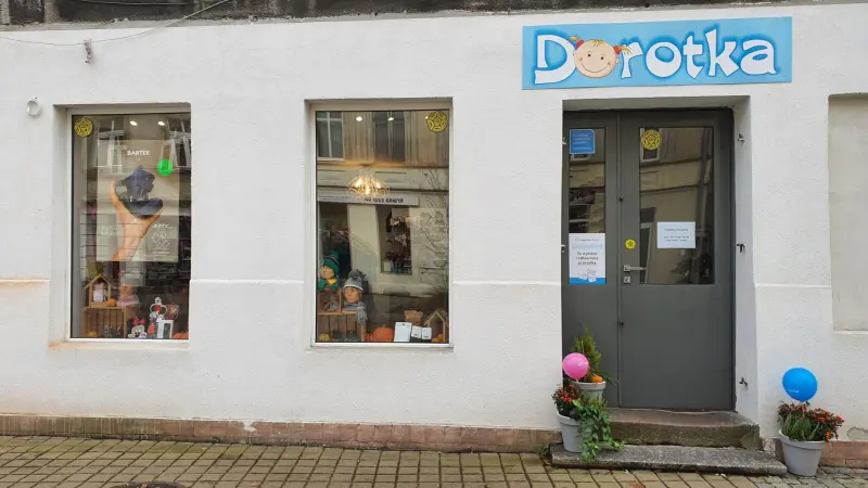 Sklep Dorotka Wejherowo - widok na zewnątrz
