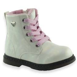 Trapery dziewczęce ocieplane na zamek Wojtyłko 25062 Białe