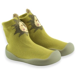 Niechodki dla dzieci lekkie skarpety lew Befado 002P077 Żółte