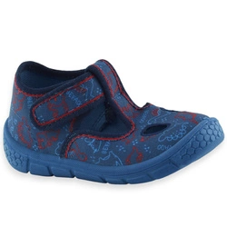 Kapcie dla chłopca do żłobka przedszkola Befado 630P016 Honey