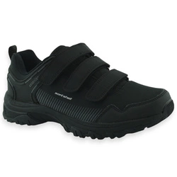 Młodzieżowe buty trekkingowe Softshell American Club HL174 Czarne