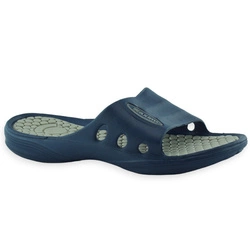 Lekkie klapki piankowe dziecięce na plażę Axim 2237 Granatowe