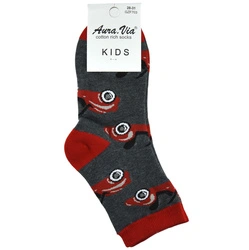 Elastyczne wygodne chłopięce skarpetki z samochodem Aura.Via GZF703