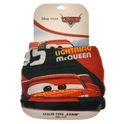 Komin dziecięcy dwuwarstwowy Cars Auta