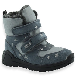Buty na zimę z membraną BRTKtex dla dziewczynki Bartek 11/14036103 Szare