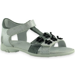 Sandały dla dziewczynki Kornecki 06881 Srebrne