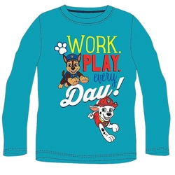 Bluzka dla chłopca z pieskami z Psiego Patrolu Niebieska