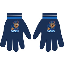 Chłopięce rękawiczki z bohaterem bajki Psi Patrol Granatowy