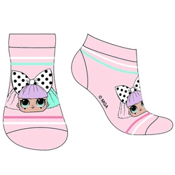 Różowe skarpetki do kostki stopki dziewczęce LOL Surprise