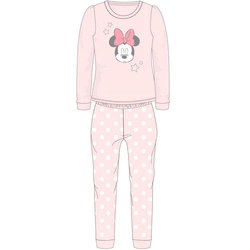 Piżamka pluszowa dla dziewczynki Myszka Minnie Różowa