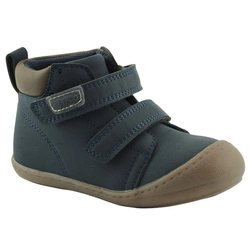 Trzewiki chłopięce skórzana wkładka  Befado169P048 Cozy Granatowe