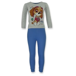 Psi Patrol Piżama dla dzieci z długim rękawem Niebieska