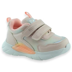 Dziewczęce lekkie buty sportowe na wiosnę Befado 516P425 Poppy