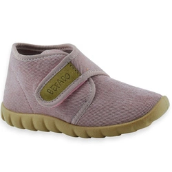 Wygodne miękkie kapcie dla dziewczynki do przedszkola Befado 465P182 Flexi Róż