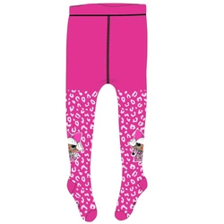Bawełniane rajstopy dziewczęce licencja Lol Surprise różowe