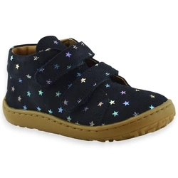 Dziewczęce skórzane buty barefoot Froddo G2130360-15 Barefoot First Step Stars