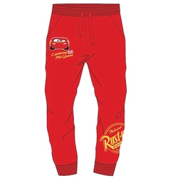 Spodnie dresowe chłopięce Cars Auta Czerwone