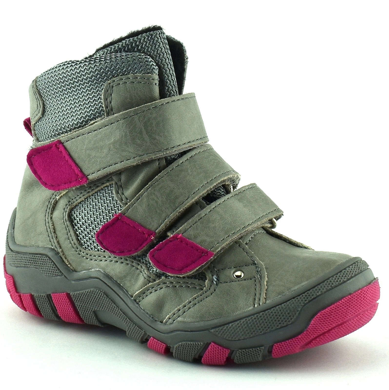 cutie Buty zimowe dla dziewczynki Kornecki 06914 Popiel Szary