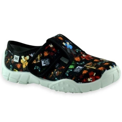 Kapcie dla chłopca oddychająca podeszwa do przedszkola szkoły Wojtyłko Michał Robot