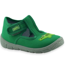 Lekkie kapcie chłopięce do żłobka przedszkola Befado 631P022 Honey