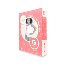 Koszulka komunijna dla dziewczynki na cienkich ramiączkach komplet Gucio