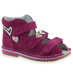 Dziewczęce kapcie profilaktyczne Bartek 8550065 Różowe