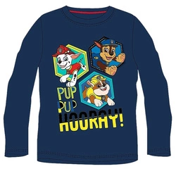 Dziecięce bluzka dla chłopca z bohaterami Psiego Patrolu Granatowa