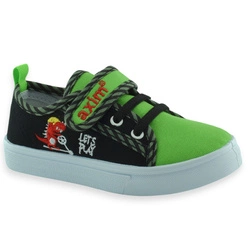 Wygodne tekstylne trampki chłopięce na wiosnę do przedszkola Axim 25416