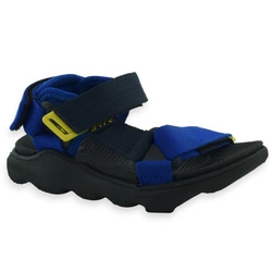 Wakacyjne ultralekkie piankowe sandały dla chłopca Bartek 16055003 Niebieskie