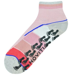 Dziewczęce antypoślizgowe skarpetki ABS pudrowy róż Noviti  SB131-G-01
