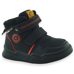 Buty zimowe  dla chłopca American Club XD102/24 Czarne