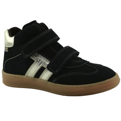 Dziewczęce buty przejściowe ze skóry Froddo G3110275-7 Lou Tex Black