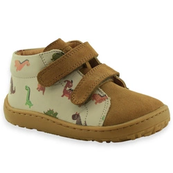 Buty barefoot dla chłopca na rzep Froddo G2130360-17 Barefoot First Step Brown