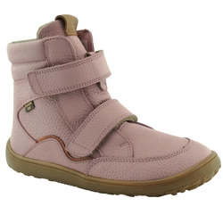 Zimowe buty z membraną dla dziewczynki Froddo G3160246-7 Barefoot Tex Winter Pink