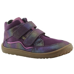 Przejściowe buty dla dziewczynki ze skóry na rzep Froddo G3110266-14 Barefoot Tex Autumn Multicolor